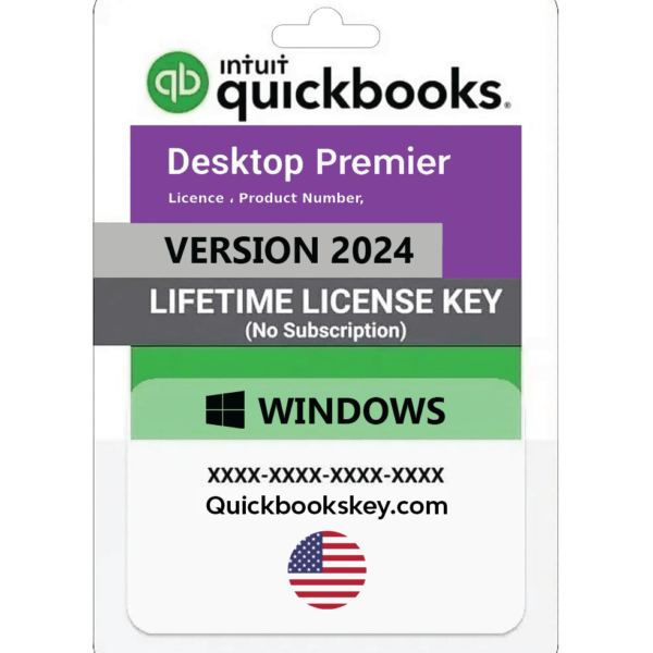 Quickbooks Desktop Premier 2024 3 Users | Usa Version |